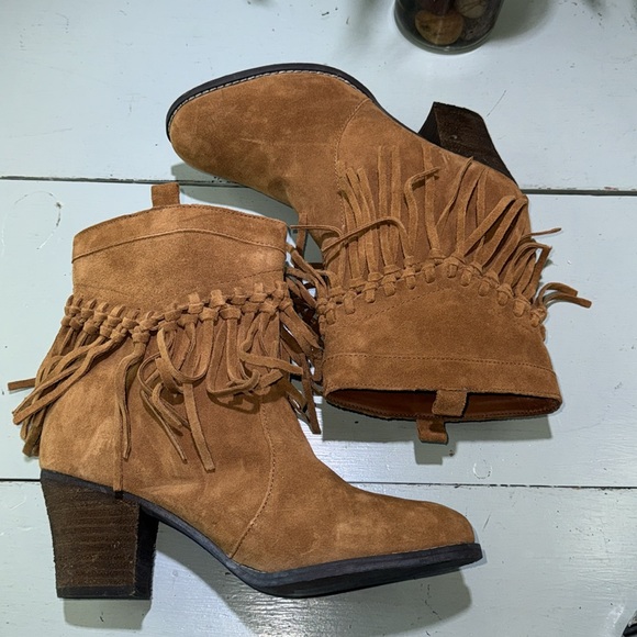 Sbicca Vintage Collection Sound Fringe Boots - Picture 4 of 8